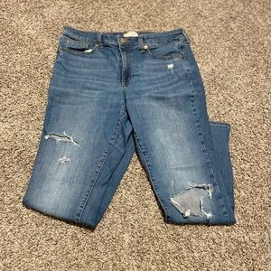 Universal Thread High Waisted Stretch Jeans - 12